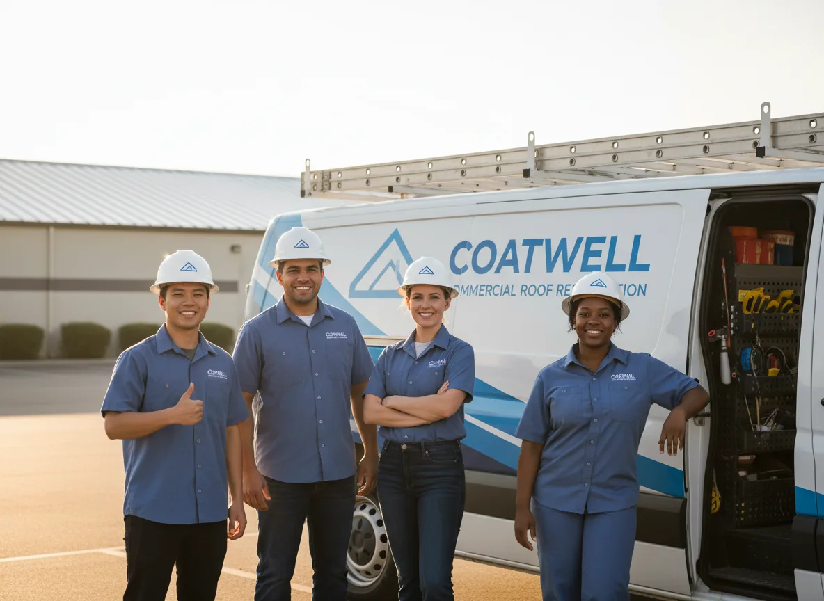 Commercial roof coating company in Meridian, TX